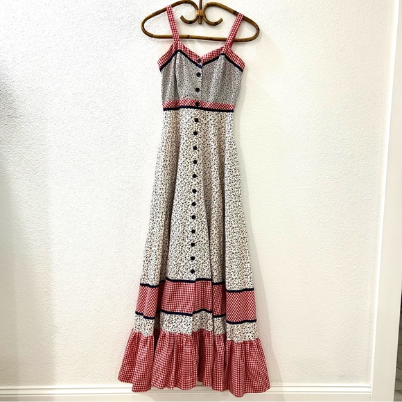 Gunne Sax | Dresses | Vintage Gunne Sax Jessica Mcclintock 7s Prairie ...